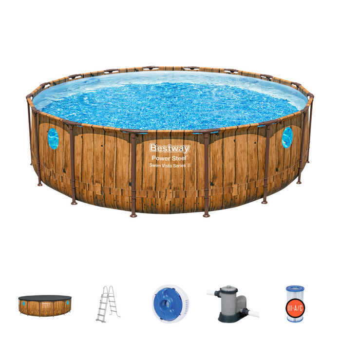 Bestway Power Steel™ pool Ø488 cm 19480 liter